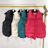 Vesta casual dama cu fermoar si buzunare in patru culori