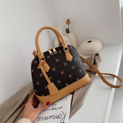 Modern női táska ökobőr cipzárral, két színben