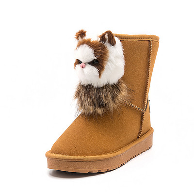 ÚJ női csizma modell 3D elemmel, barna, szürke és fekete színben