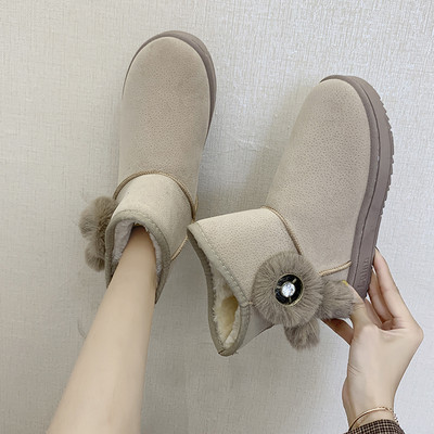 Καθημερινές  γυναικείες μπότες με πέτρες σε τέσσερα χρώματα