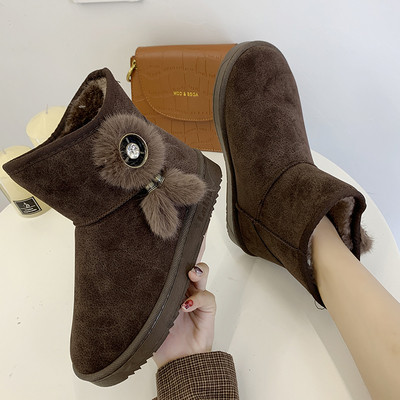 Καθημερινές  γυναικείες μπότες με πέτρες σε τέσσερα χρώματα