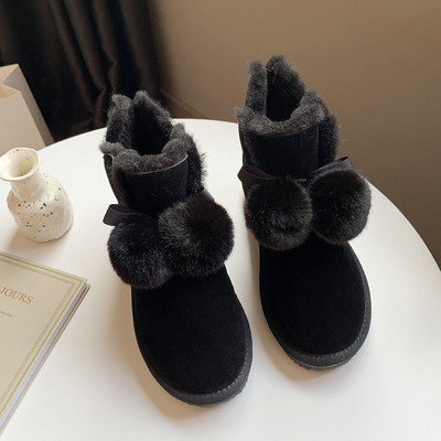 Modern női csizma pehely és puha béléssel, négy színben