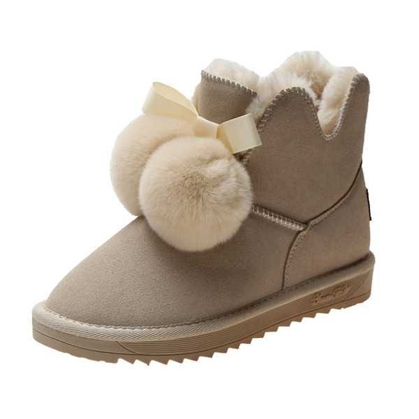 Modern női csizma pehely és puha béléssel, négy színben