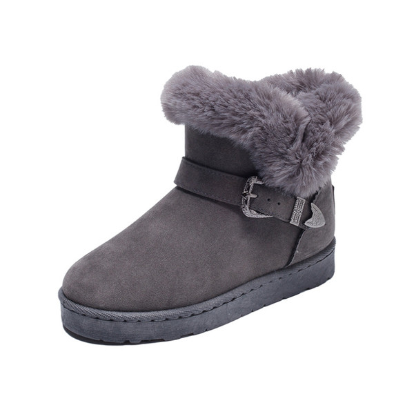 Cizme casual de dama cu captuseala moale si catarama in trei culori