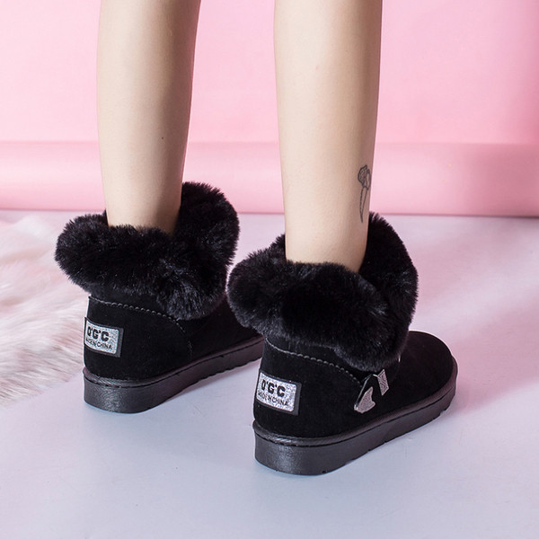 Cizme casual de dama cu captuseala moale si catarama in trei culori