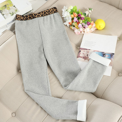 Jambiere dama cu motive leopard si talie inalta in trei culori