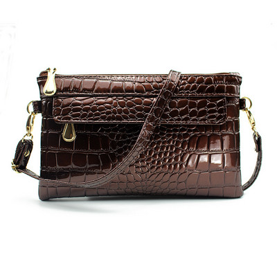 Eko bőrből készült női táska hosszú füllel