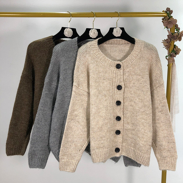 Vesta casual dama cu nasturi - model simplu