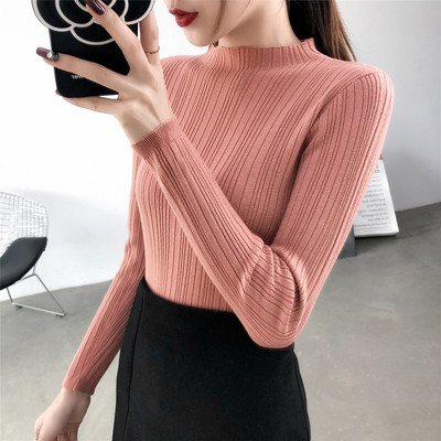 Bluză casual de damă cu mâneci lungi în mai multe culori