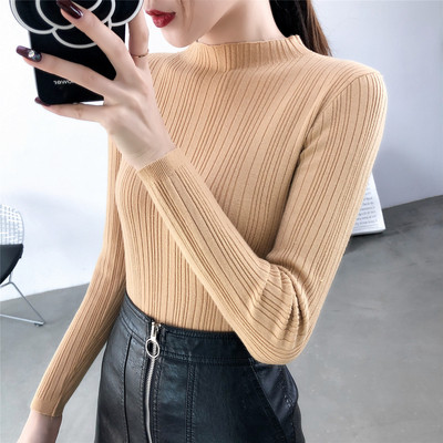 Bluză casual de damă cu mâneci lungi în mai multe culori