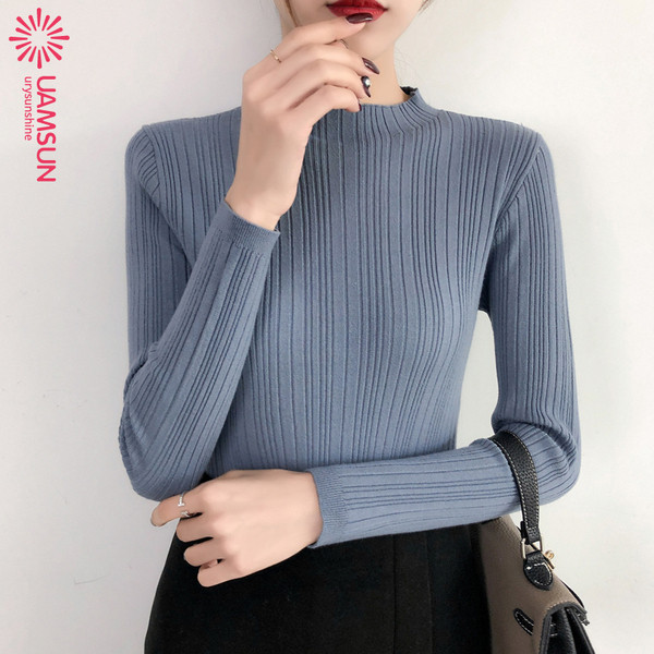 Bluză casual de damă cu mâneci lungi în mai multe culori