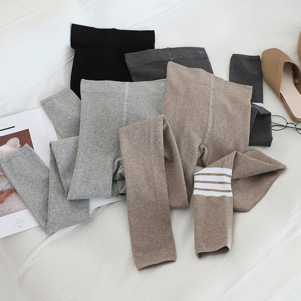 Дамски зимен чорапогащник с висока талия в четири цвята