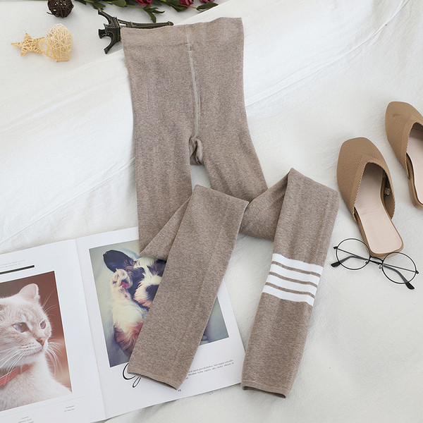 Дамски зимен чорапогащник с висока талия в четири цвята