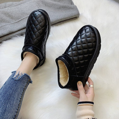 Γυναικείες μπότες από οικολογικό δέρμας με μαλακή επένδυση σε τρία χρώματα