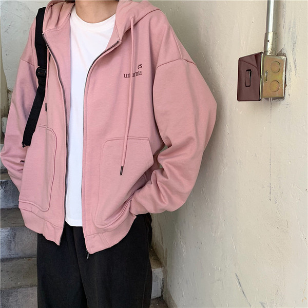 Hanorac lung de dama zilnic in doua culori cu buzunare