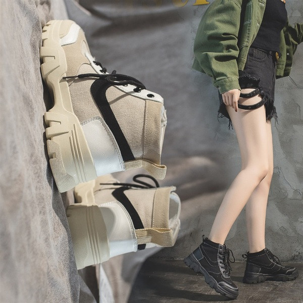 Cizme de drumeție de damă cu șireturi