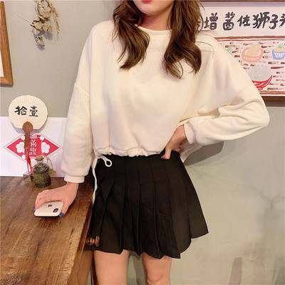 Καθημερινή  γυναικεία μπλούζα σε τρία χρώματα με κορδόνια