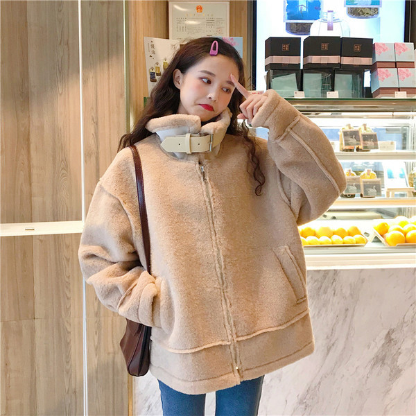 Palton moale de dama model larg in trei culori