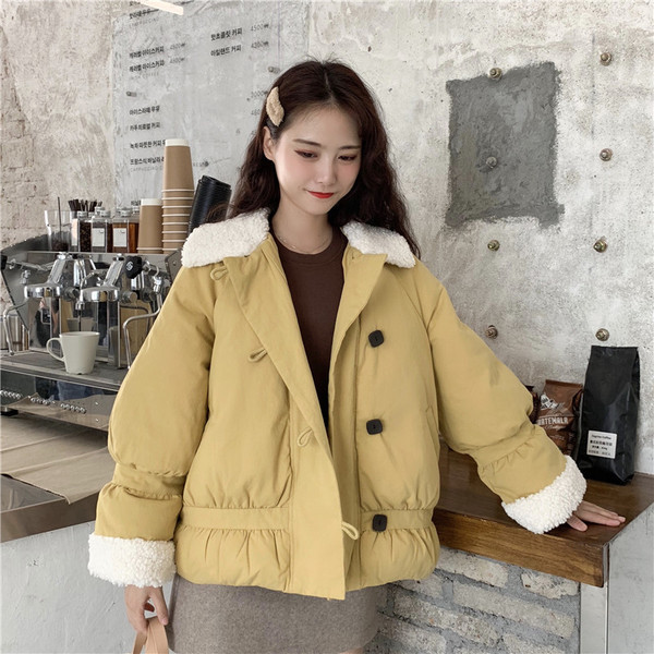 Geaca scurta dama model lat in trei culori