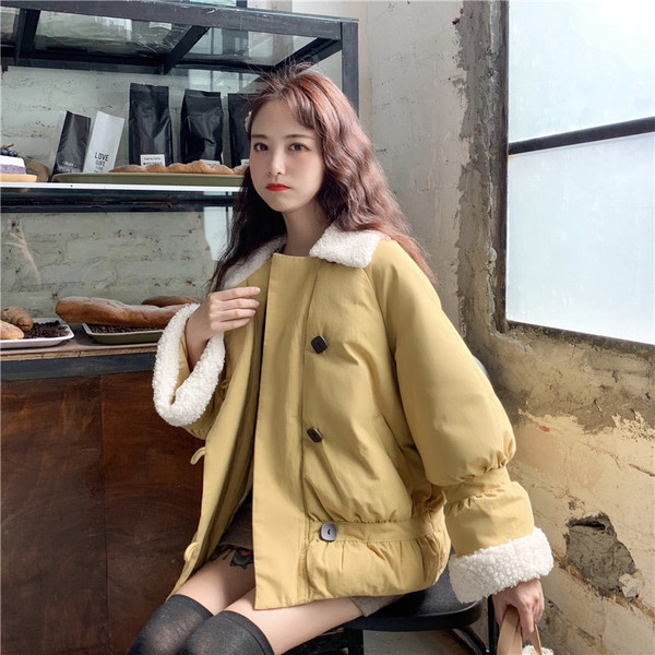 Geaca scurta dama model lat in trei culori