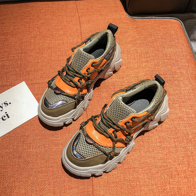 Καθημερινάγυναικεία αθλητικά παπούτσια για τρέξιμο με σκληρή σόλα σε διαφορετικά χρώματα