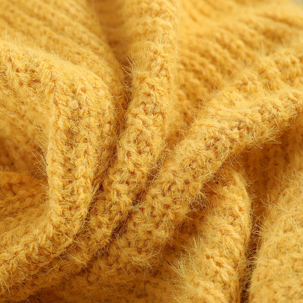 Modern női pulóver csupasz váll és nyakkendő több színben