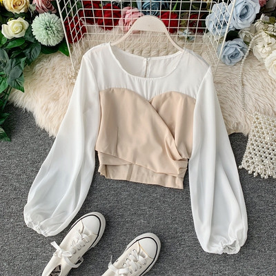 Bluza de dama cu decolteu oval si maneci lungi in mai multe culori