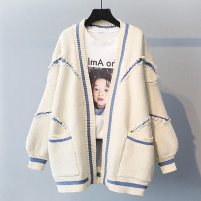 Női mellény fehér, sárga, bézs és kék zsebekkel