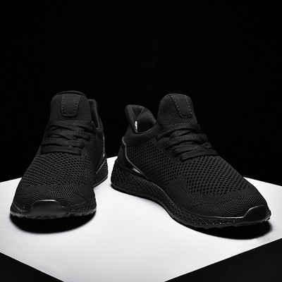 Casual αντρικά παπούτσια με κορδόνια σε γκρι, λευκό, μαύρο και κόκκινο χρώμα