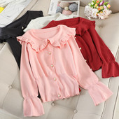 Vesta moderna de dama cu nasturi si bucle in mai multe culori