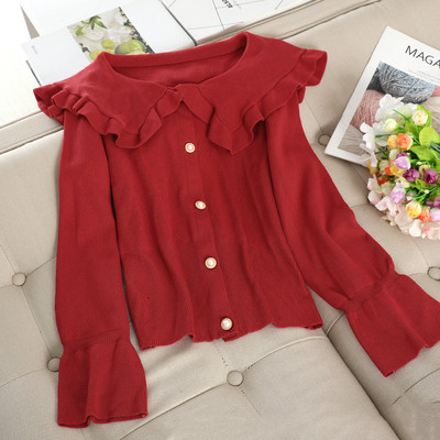 Vesta moderna de dama cu nasturi si bucle in mai multe culori