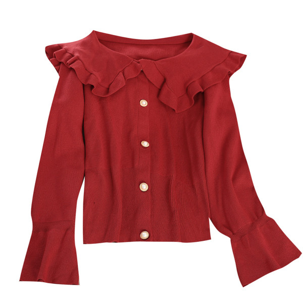 Vesta moderna de dama cu nasturi si bucle in mai multe culori