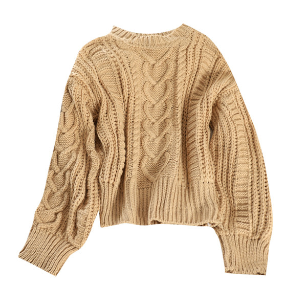 Női alkalmi pulóver négy színben, ovális nyakkivágással