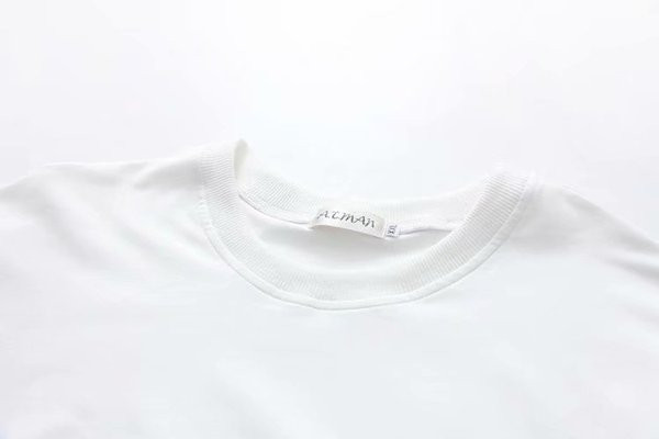 Női alkalmi blúz O-nyakú és hosszú ujjú fehér és fekete színben