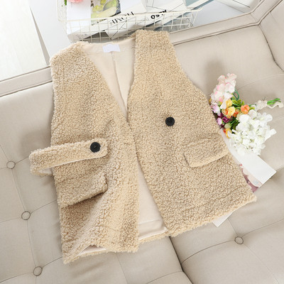 Modern női mellény zsebbel és övvel, négy színben