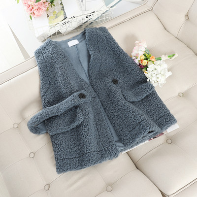 Modern női mellény zsebbel és övvel, négy színben