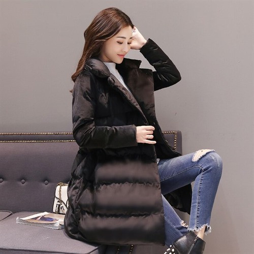 HIT modern női bársony kabát, hátul szalaggal több színben