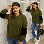 Casual γυναικείο πουλόβερ σε πράσινο χρώμα