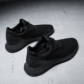 Tenisi casual barbatesti cu talpa plate in negru, alb si rosu