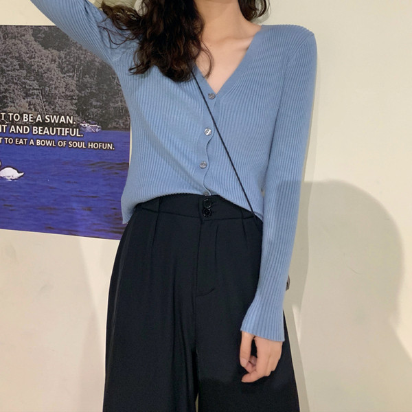 Vestă subțire pentru femei în patru culori