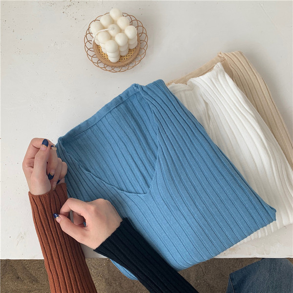 Γυναικεία καομψή μπλούζα σε διάφορα χρώματα