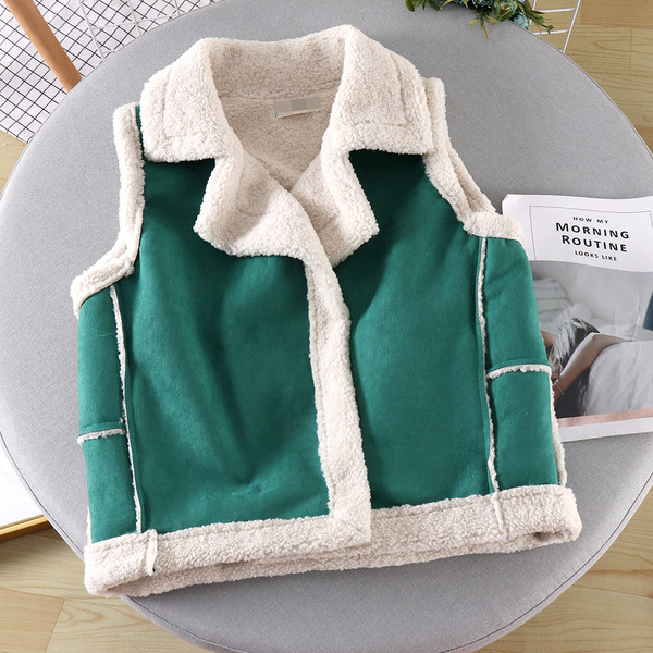 Vesta casual dama cu nasturi in diferite culori