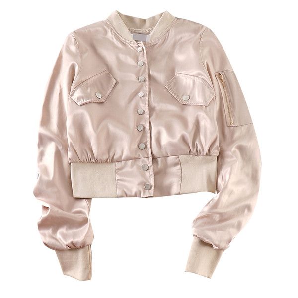 Női alkalmi kabát bézs, zöld és fekete gombokkal