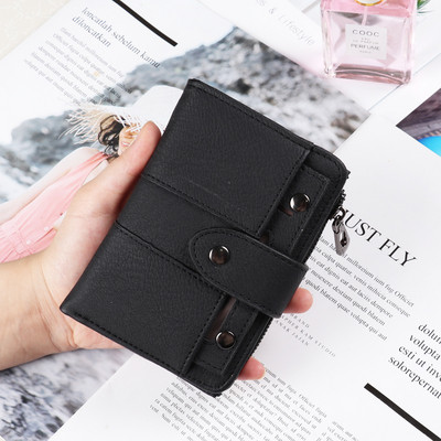 Poșetă zilnică de damă cu nasturi în roz, verde, negru, gri și albastru