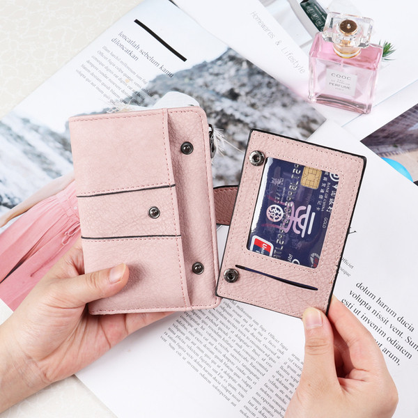 Poșetă zilnică de damă cu nasturi în roz, verde, negru, gri și albastru