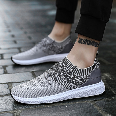 Tenisi casual barbatesti in mai multe culori cu talpa plata