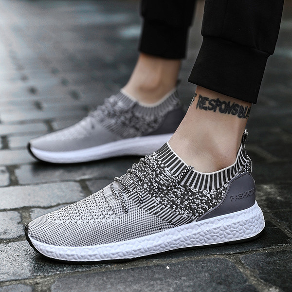 Tenisi casual barbatesti in mai multe culori cu talpa plata