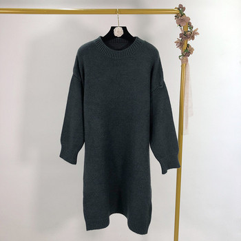 Rochie lunga tricotata in mai multe culori