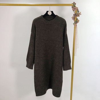 Rochie lunga tricotata in mai multe culori