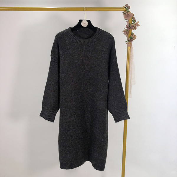 Rochie lunga tricotata in mai multe culori